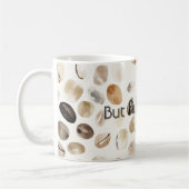 Cream Coffee Beans コーヒーマグカップ (左)