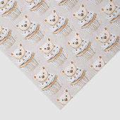 Cream Cupcake Bears Birthday 薄葉紙 (詳細)
