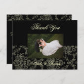 CREAM DAMASKウェディングフォトクリームダマスク ポストカード (正面/裏面)