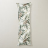 Cream Deer Woodland Animals Christmas   ボディピロー (裏面 (縦))