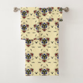 "Cream Ethnic Zen" バスタオルセット (インサイチュ)