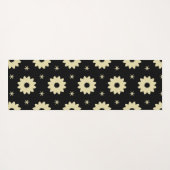 Cream Floral  ヨガマット (裏面(横))