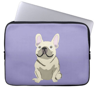 Cream French Bulldog, ラップトップスリーブ