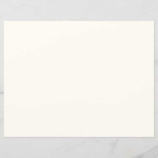 Cream & Green Vine Border Achievement Certificate (裏面)