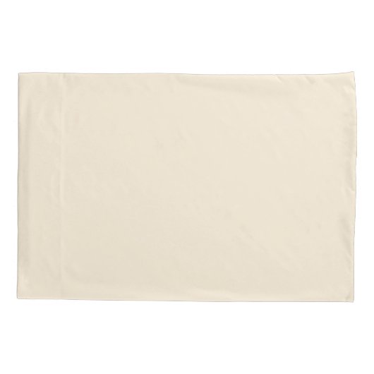 Cream Personalized Pillowcases – Custom Name Beddi 枕カバー (裏面-左)