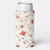 Cream Red Flowers スリム缶クーラー (Seltzer裏面)