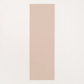 Cream Tan couleur tendance 2025 ヨガマット (裏面)