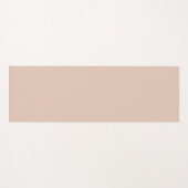 Cream Tan couleur tendance 2025 ヨガマット (正面(横))