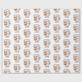 Cream to My Coffee Love Gift Wrapping Paper ラッピングペーパー (フラット)