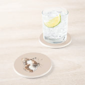 Cream White Butterfly コースター (側面)