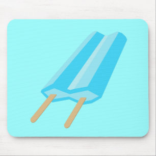 Creamsicleのマウスパッド-青 マウスパッド