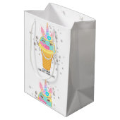 Creamy Dreamies Birthday Wrapping Paper ミディアムペーパーバッグ (裏面アングル)