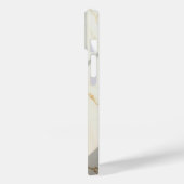 Creamy Marble Monogram Barely There iPhone Case Case-Mate iPhoneケース (裏面 / 左)