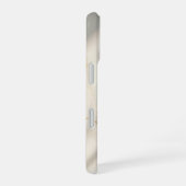 Creamy Marble Monogram Slim Fit iPhone 16 Case iPhone 16ケース (右側面)