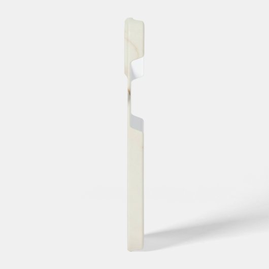 Creamy Marble Monogram Slim Fit iPhone Case iPhoneケース (左側面)