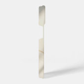 Creamy Marble Monogram Slim Fit iPhone Case iPhoneケース (右側面)
