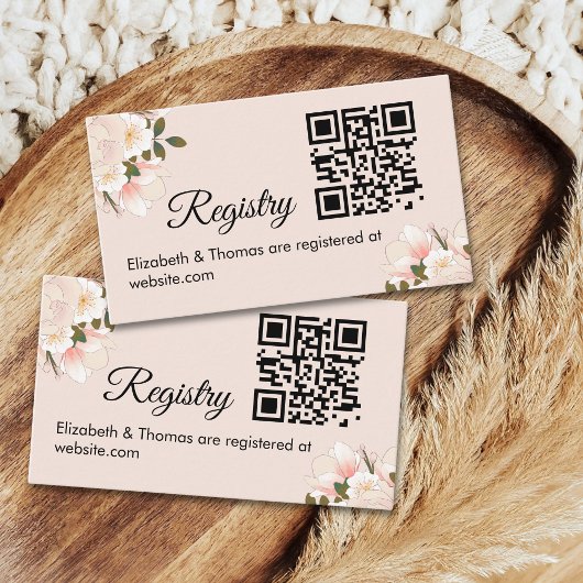 Creamy Rose Garden Bridal Celebration エンクロージャーカード