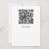 Creamy White And Lilac Floral Save The Date セーブザデート (裏面)