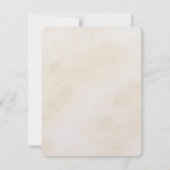 Creamy Yellow Floral Couples Shower  (裏面)