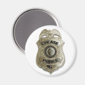 Crease Police (Hockey Goalie) マグネット (正面/裏面)
