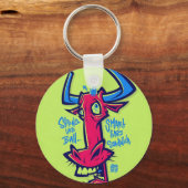 Creasy Bull. キーホルダー (正面)