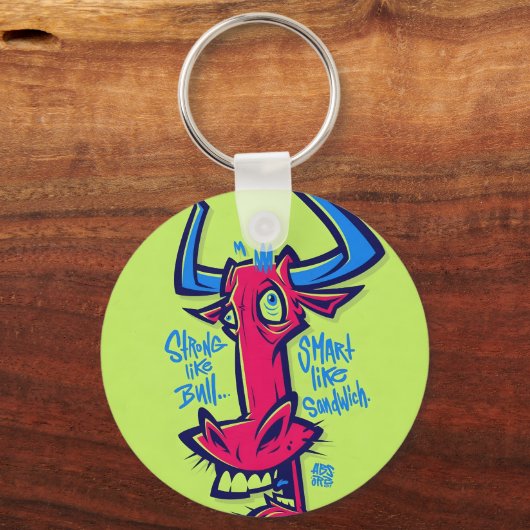 Creasy Bull. キーホルダー (正面)