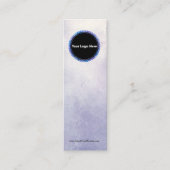 Creat Your Custom Logo Earring Display Card  スキニー名刺 (正面)