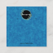 Creat Your Custom Logo Earring Display Card スクエア名刺 (正面)