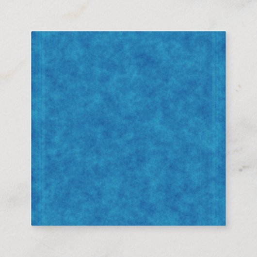 Creat Your Custom Logo Earring Display Card スクエア名刺 (裏面)