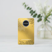 Creat Your Custom Logo Earring Display Card  名刺 (スタンド正面)