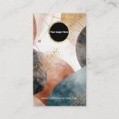 Creat Your Custom Logo Earring Display Card  名刺 (正面)