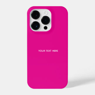 Creat Your Own Megenta Invitation Postcard iPhone 14 Proケース