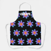 CREATEおもしろいフローラエプロン エプロン (正面)