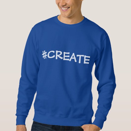 #CREATEメンズスウェットシャツ スウェットシャツ (正面)