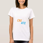 CREATE引用文 Tシャツ (正面)