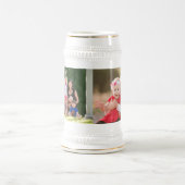 Create カスタム Beer Lover Stein Photo Mug ビールジョッキ (中央)
