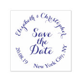 Create カスタム Scriptエレガント Wedding日付の保存 セルフインキングスタンプ (デザイン)