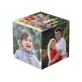 Create カスタム Wood Five 4 x 4無地の Photos文字 フォトキューブ (正面アングル)