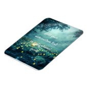 Create A カスタム Glowworm Forest(引用文の作成) マグネット (左側)