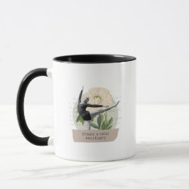 "Create a calm sanctuary" mug マグカップ