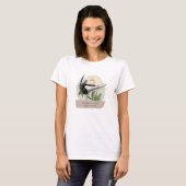 "Create a calm sanctuary" T-Shirt  Tシャツ (正面フル)