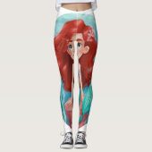 create a little mermaid legging レギンス (正面)