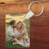 Create a personalized family keychain with a pictu キーホルダー (裏面)