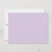 Create a QR Code | Pale Lavender Violet ノートカード (裏面)