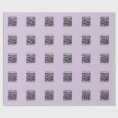 Create a QR Code | Pale Lavender Violet ラッピングペーパー (フラット)