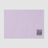 Create a QR Code | Pale Lavender Violet 薄葉紙 (正面)