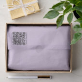 Create a QR Code | Pale Lavender Violet 薄葉紙 (ギフト)