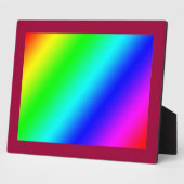Create Color jGibney The MUSEUM Zazzle フォトプラーク (側面)
