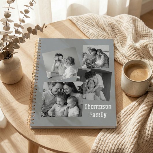   Create custom photo elegant modern family photo  プランナー手帳