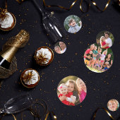 Create custom photo text for birthday and wedding  コンフェッティ